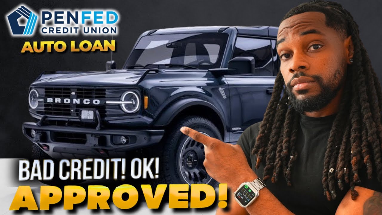 Penfed Credit Union Auto Loan No MONEY DOWN! Bad Credit Okay! 2025