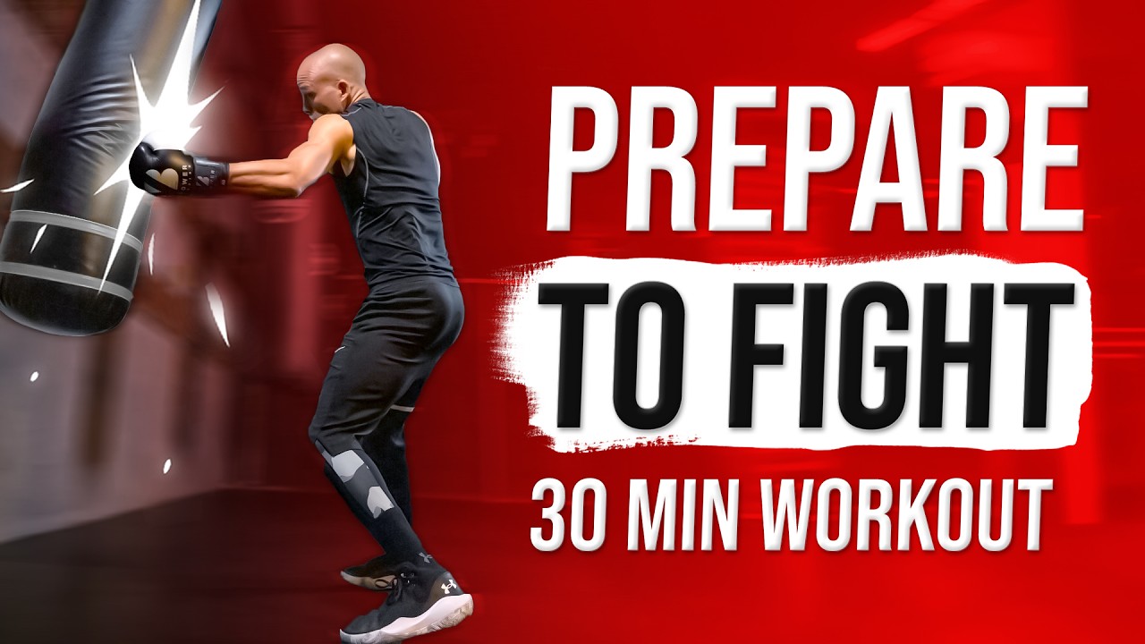 30 Minute Heavy Bag Workout for Fight Preparation