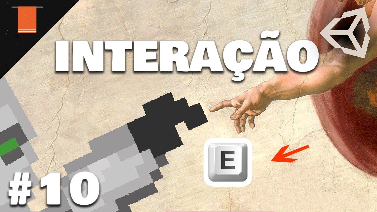 10. Como FAZER UM JOGO 2D do ZERO! Interação com objetos em Unity