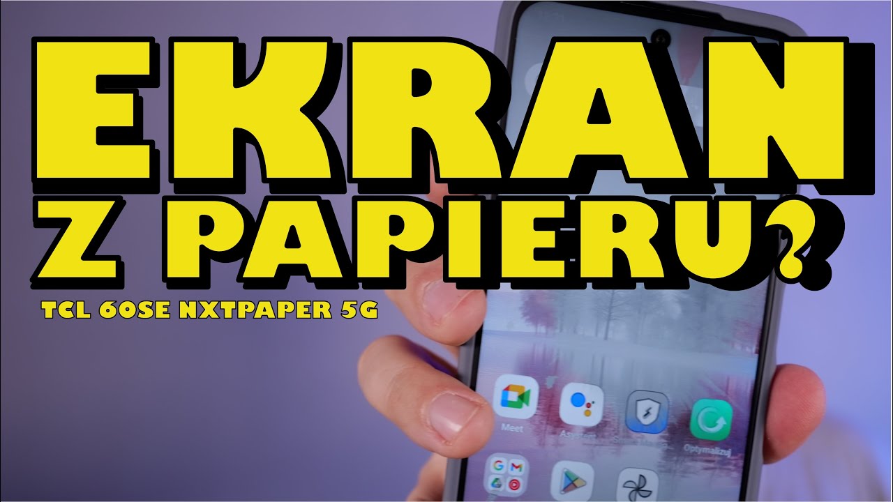 EKRAN Z PAPIERU W... SMARTFONIE? | (KONKURS ZAKOŃCZONY)