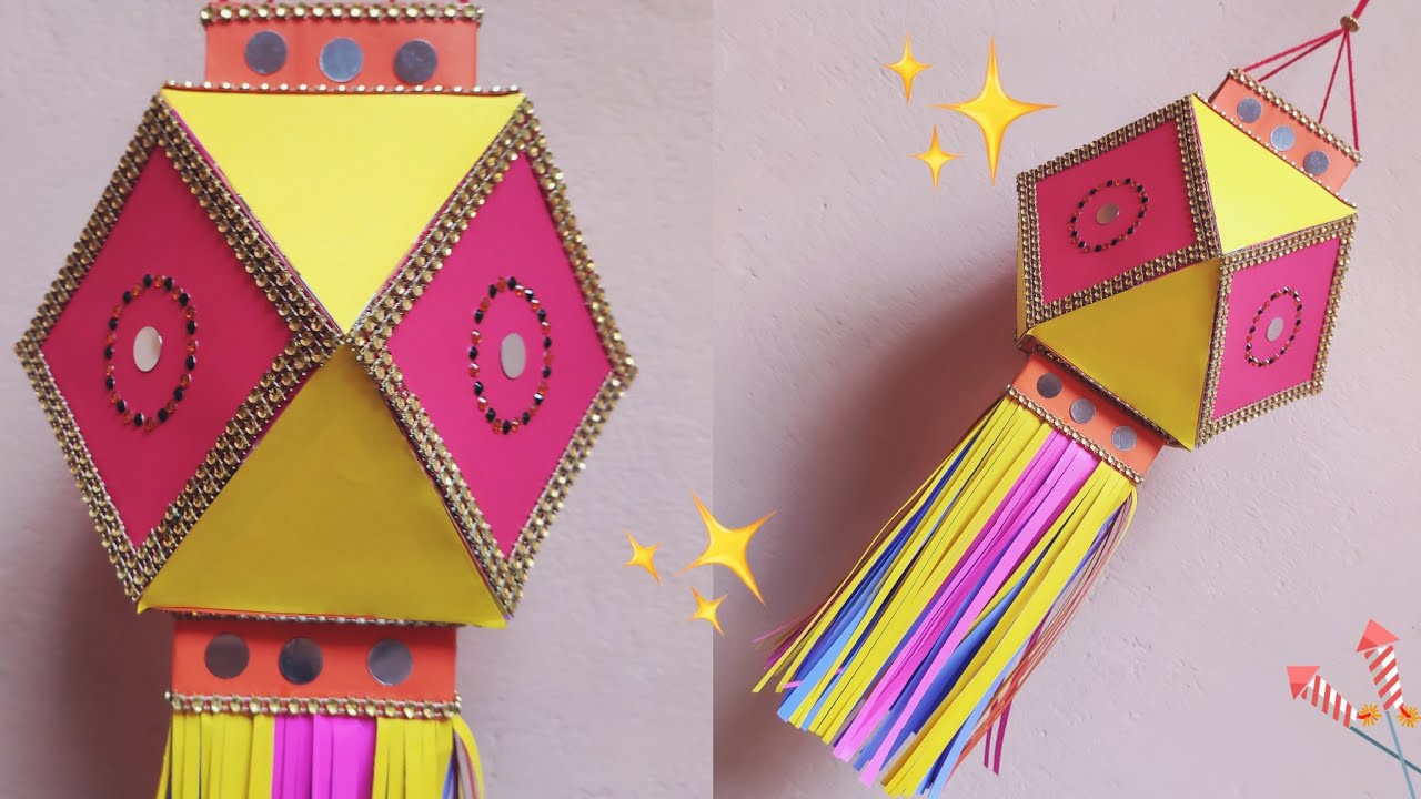 How To Make Paper Lantern Kandil Lamp For Diwali And Christmas 2025