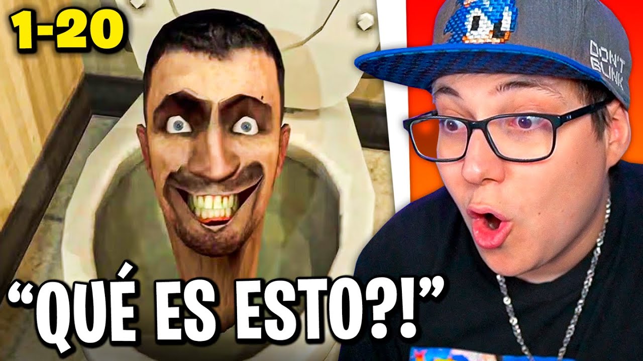 BOFFE REACCIONA a SKIBIDI TOILET por PRIMERA VEZ (Temporadas 1 - 6)