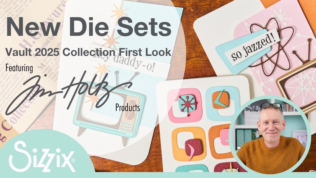 НОВЫЕ наборы штампов Tim Holtz 25 марта: обзор