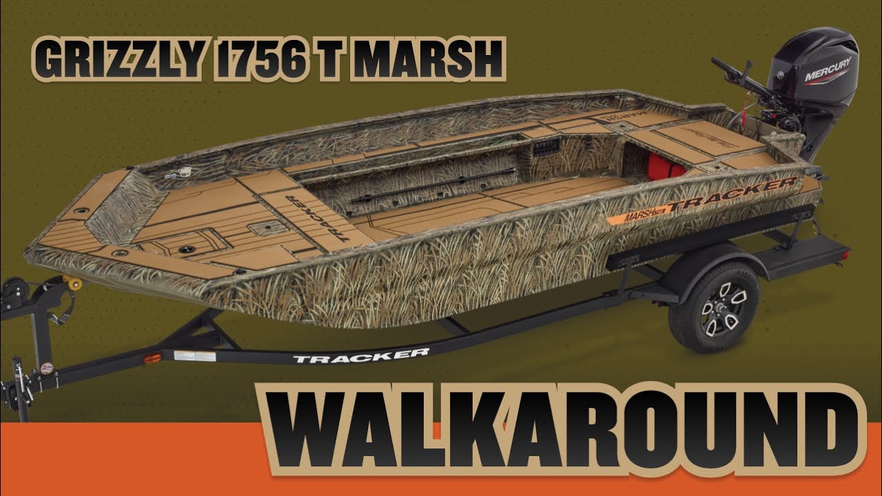The All-New Tracker GRIZZLY 1756 T MARSH | The Ultimate Heavy-Duty Duck Boat