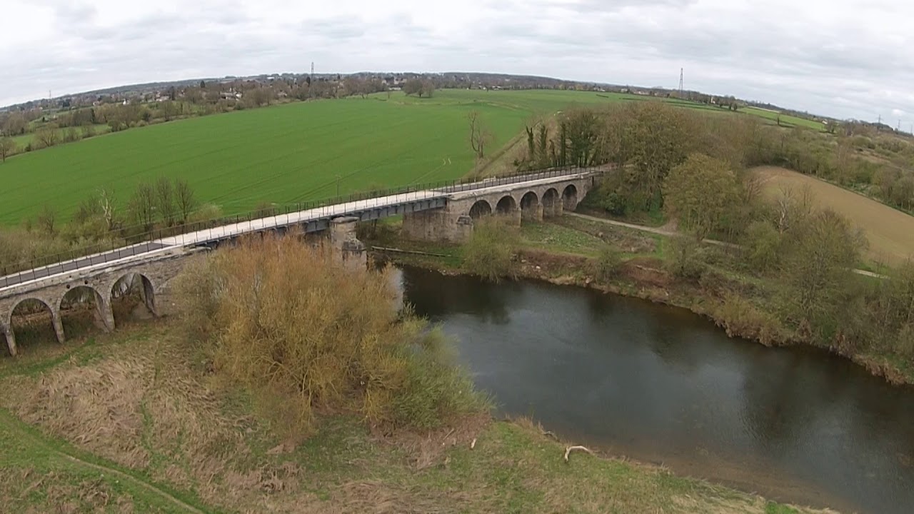 Thorp Arch Viaduct by Drone