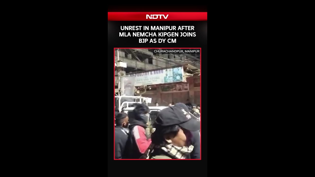 Manipur Unrest | Unrest In Manipur's Churachandpur After MLA Nemcha Kipgen Joins BJP As Deputy CM