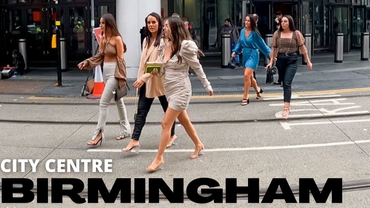 Walk through BIRMINGHAM - City Centre