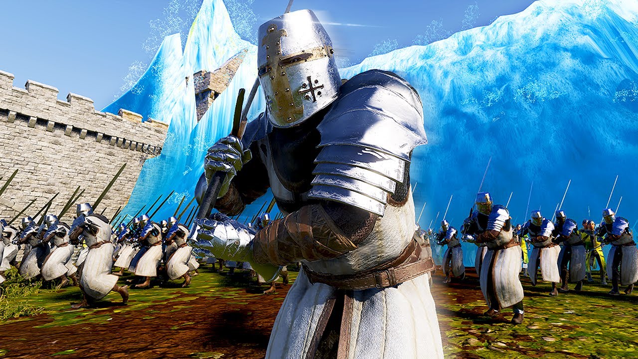 TSUNAMI Floods Castle with Army Inside - Ultimate Epic Battle Simulator 2