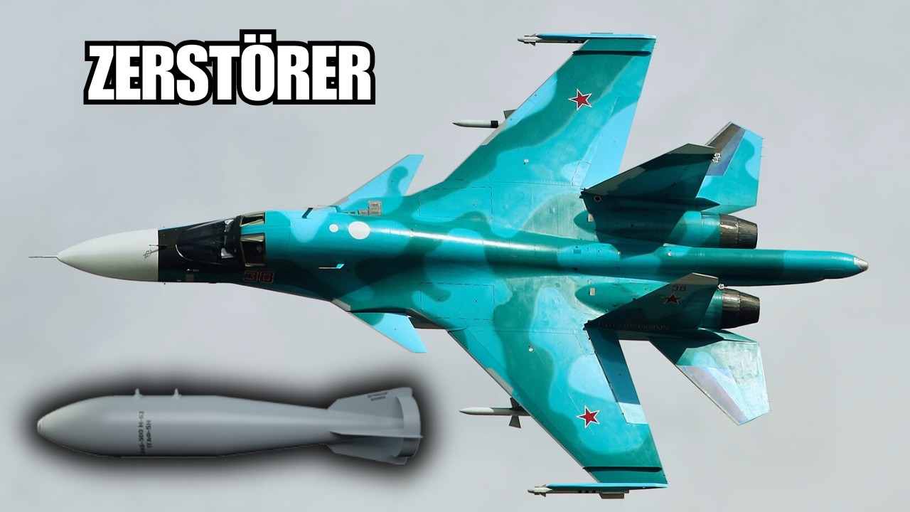 Su-34: Russlands gefährlicher Frontbomber | Technik, Stärke & Gegner