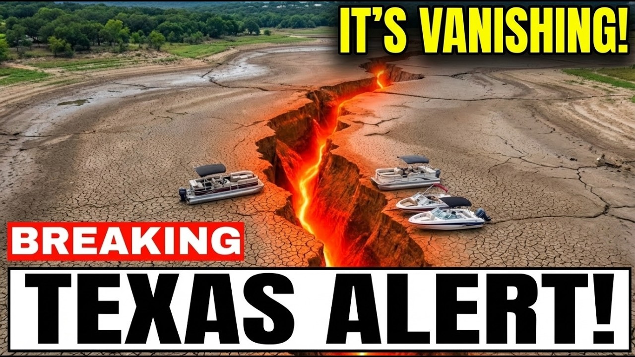 Canyon Lake VANISHING—34 Million Gallons Lost Daily as Texas Hill Country Faces Water Apocalypse