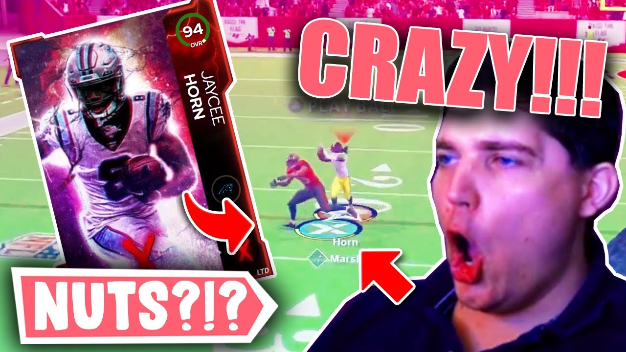 JAYCEE HORN IS THE BEST CORNERBACK IN MUT 22!!!