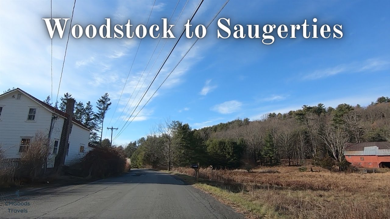 A Short Drive From Woodstock to Saugerties, New York