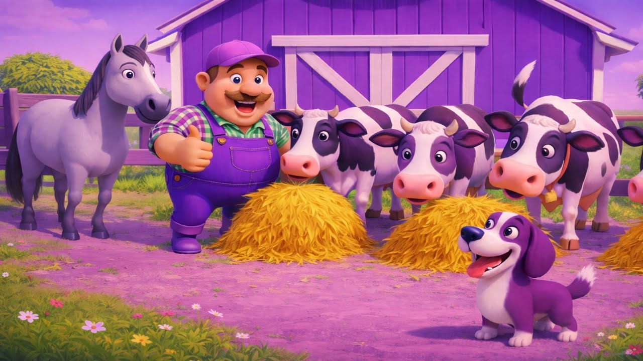 Farm Animals Sounds Song 🐮🐷 | Nursery Rhymes | Sound Dex Kids Song