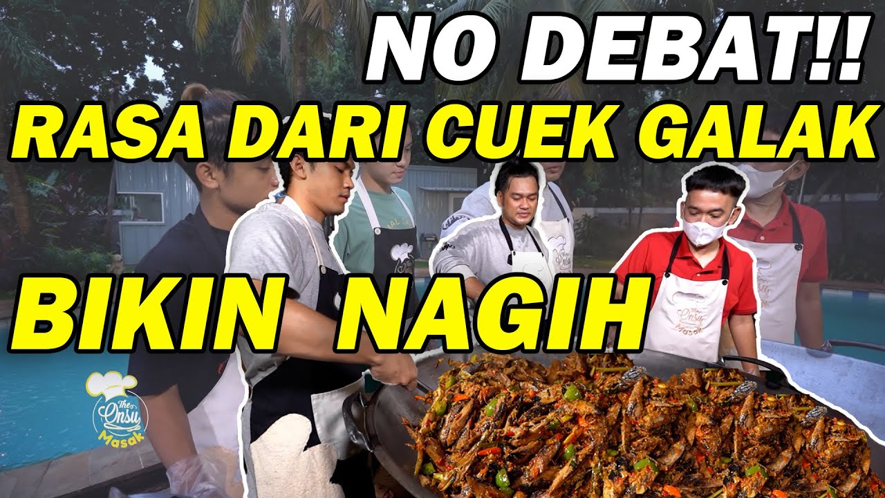 The Onsu Masak - Pedasnya CUEK GALAK yang sangar dan no debat, BIKIN NAFSU!!!