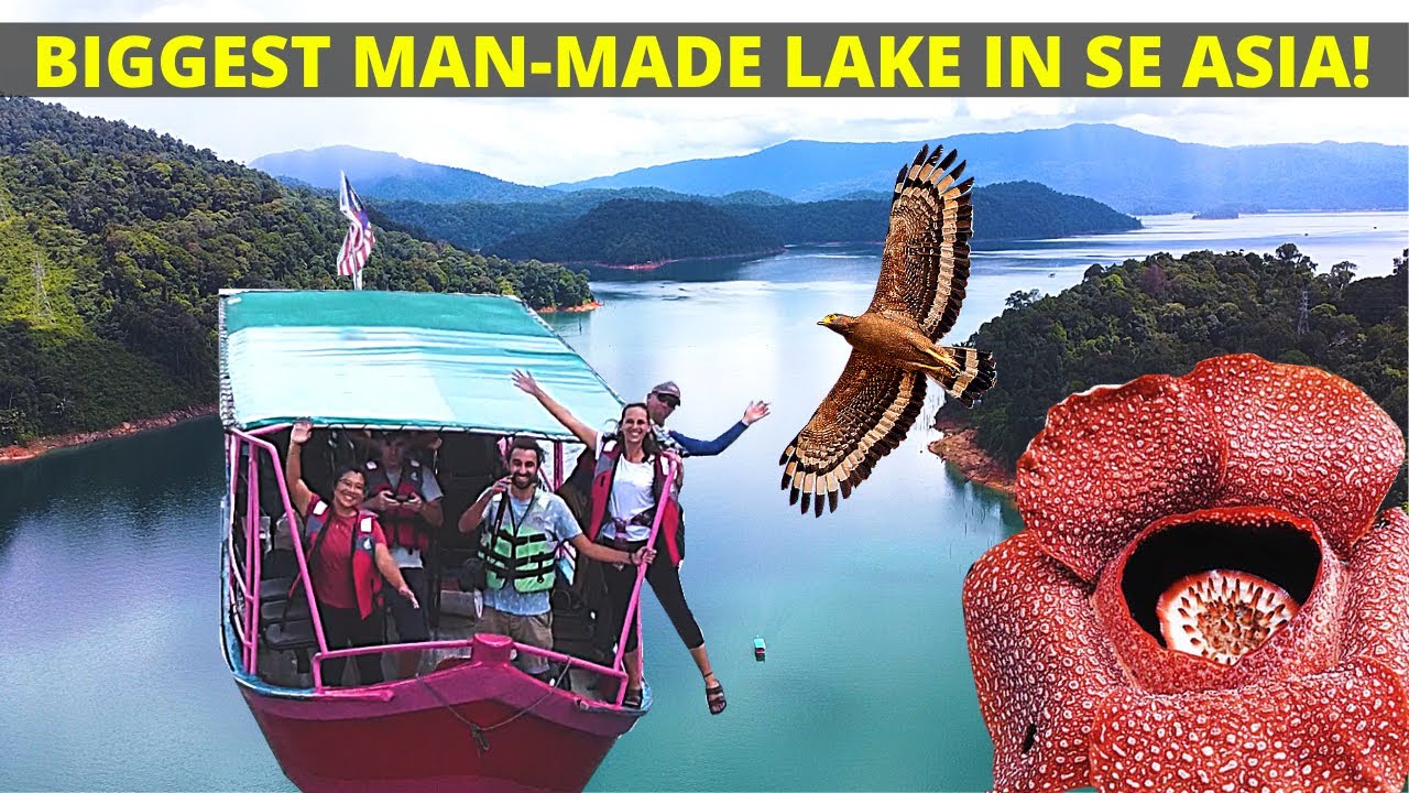 Tasik Kenyir boat tour: Most beautiful lake in Malaysia! Terengganu Trip 2020 - TRAVEL VLOG