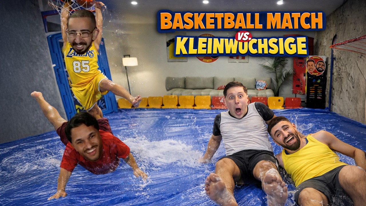 BASKETBALL MATCH vs KLEINWÜCHSIGE (geht schief)