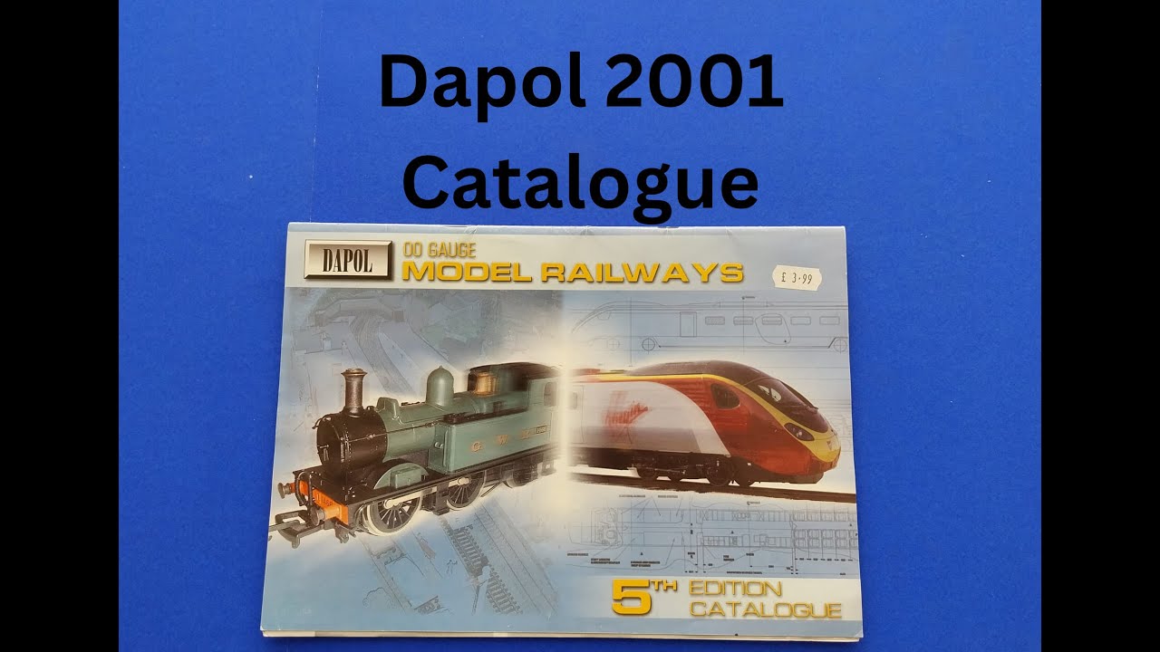 Dapol 2001 model railways catalogue full look through from Mangley Town #ModelRailway #ModelTrain