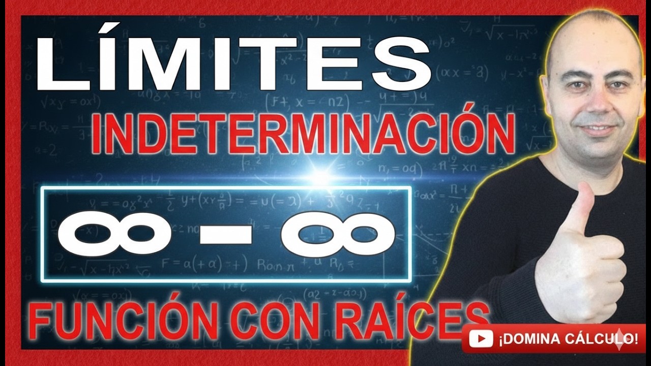 Indeterminaci&oacute;n INFINITO MENOS INFINITO 💥L&iacute;mites con Indeterminaciones #17