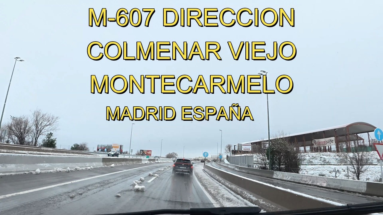 M 607 DIRECCION COLMENAR VIEJO MONTECARMELO