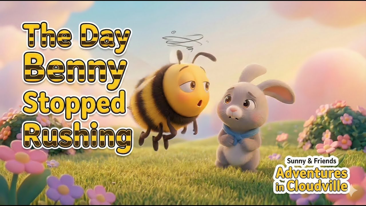День, когда Бенни перестал спешить 🐝 | Успокаивающие истории для детей