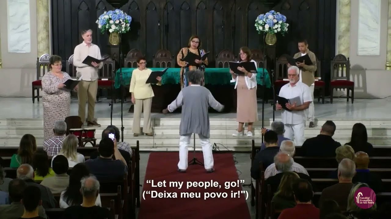 Madrigal - Go Down, Moses! (Desça, Moisés!) | Spiritual Afro-Americano. Arr: Larry Shackley