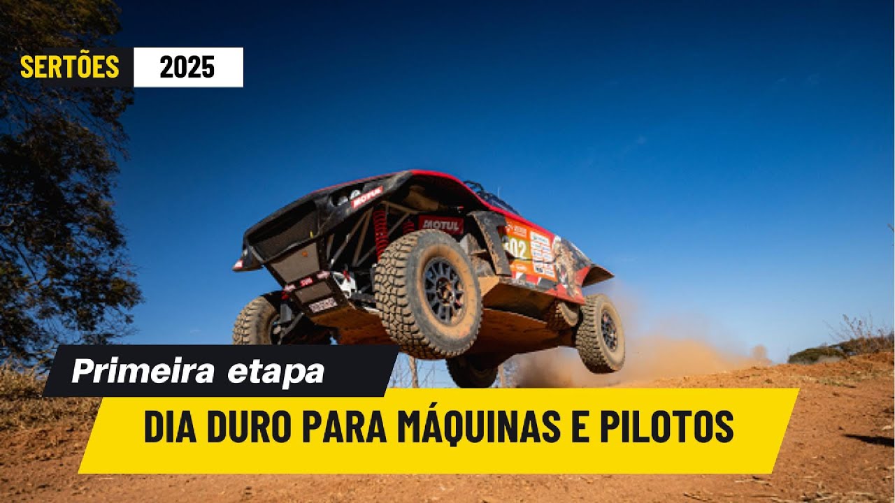 Sertões começa duro e já fez a primeira vítima