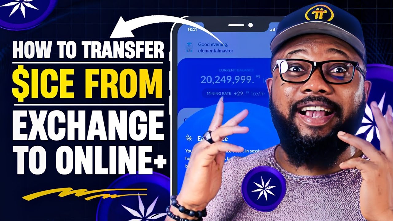 Как перенести данные вашей сети ICE с биржи на приложение Online Plus.