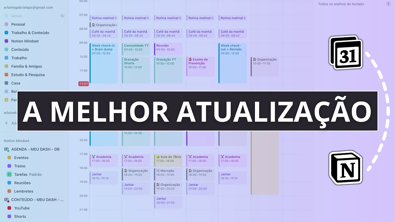 Gestão de Tarefas diretamente do Notion Calendar