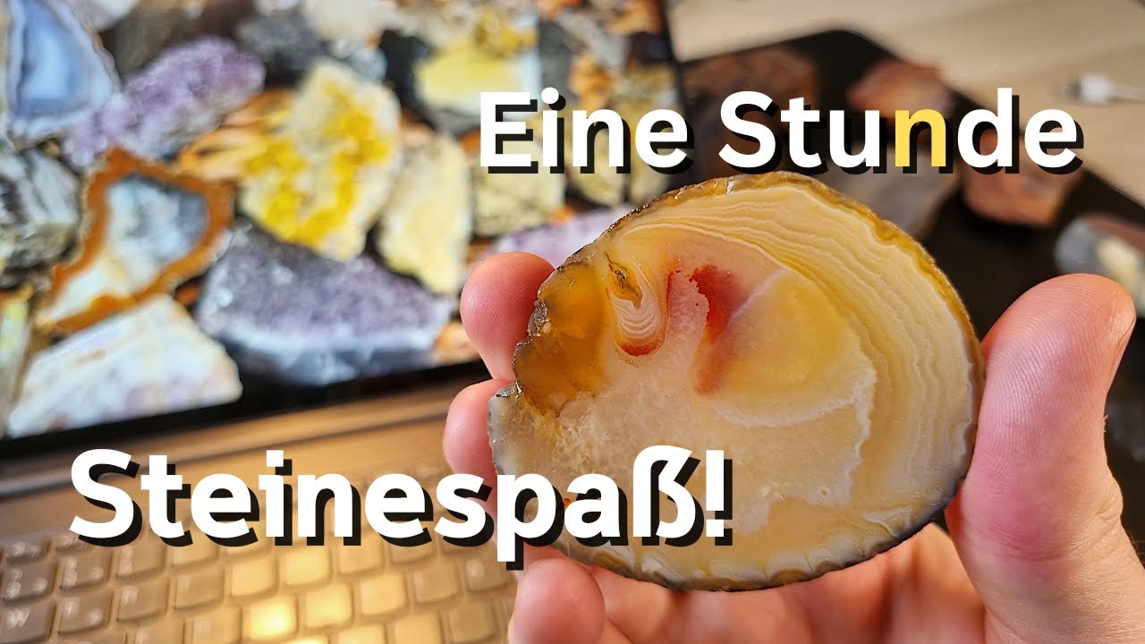 Was es alles gibt! Steinesammlungen meiner Zuschauer.