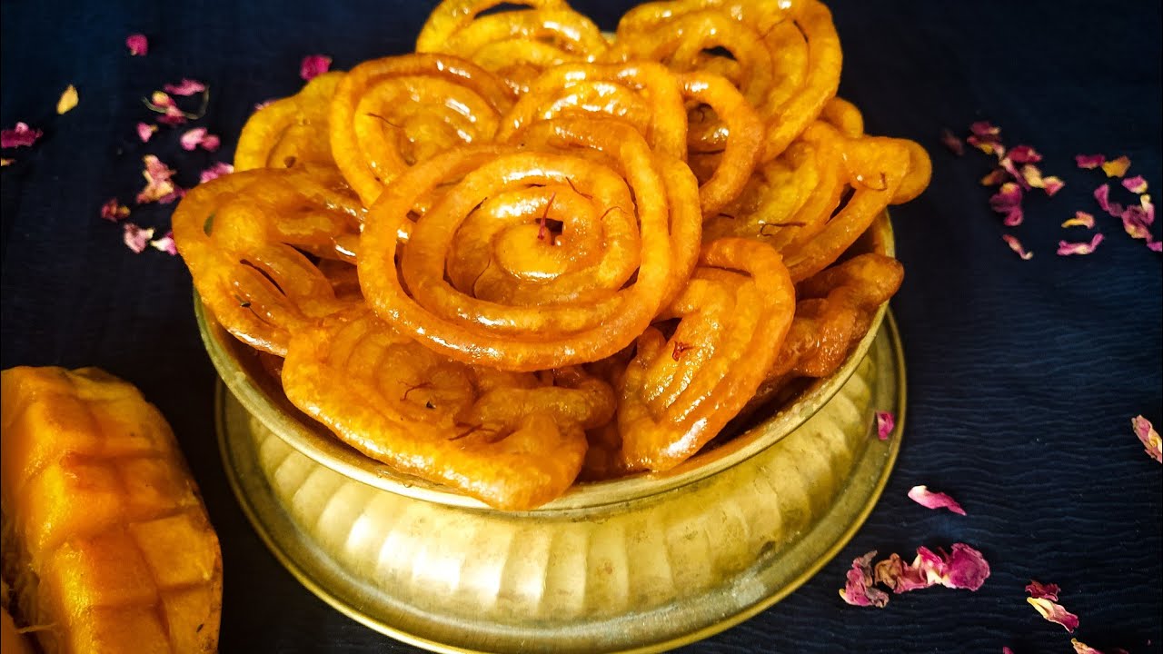 Instant Mango Jalebis