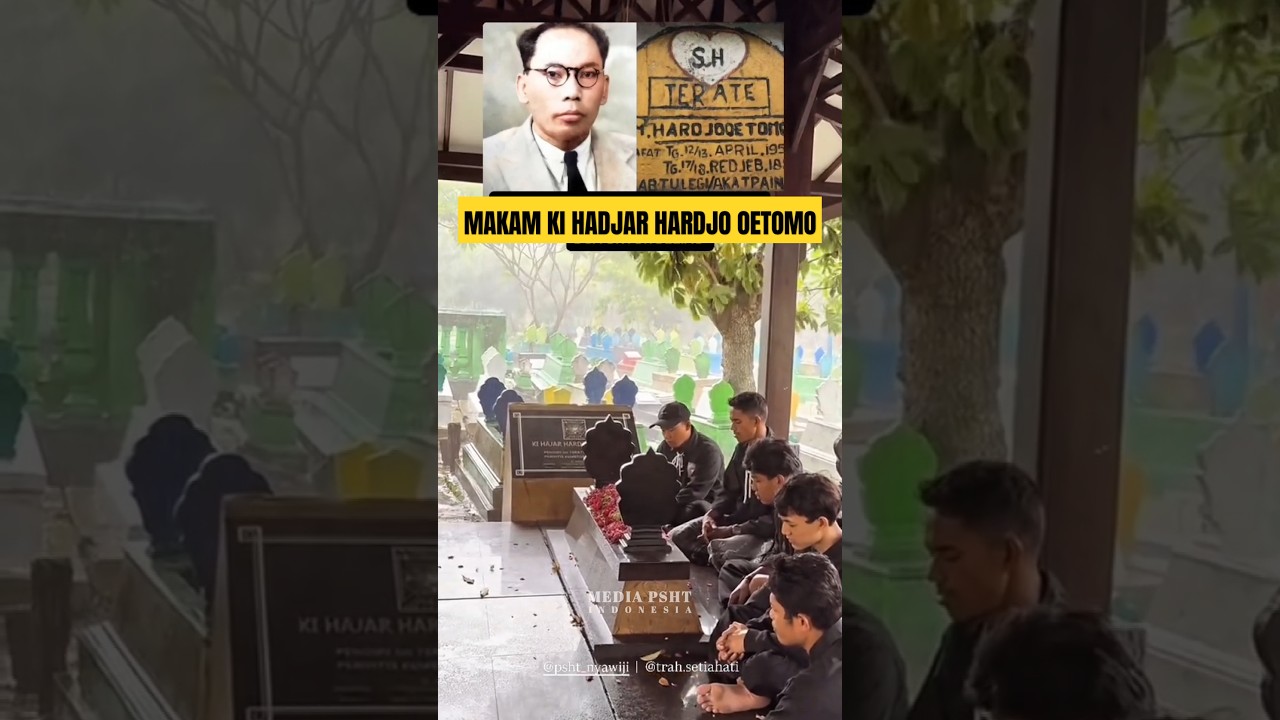 Ziarah ke Makam Ki Hadjar Hardjo Oetomo #pshtindonesia #shorts #mediapshtindonesia