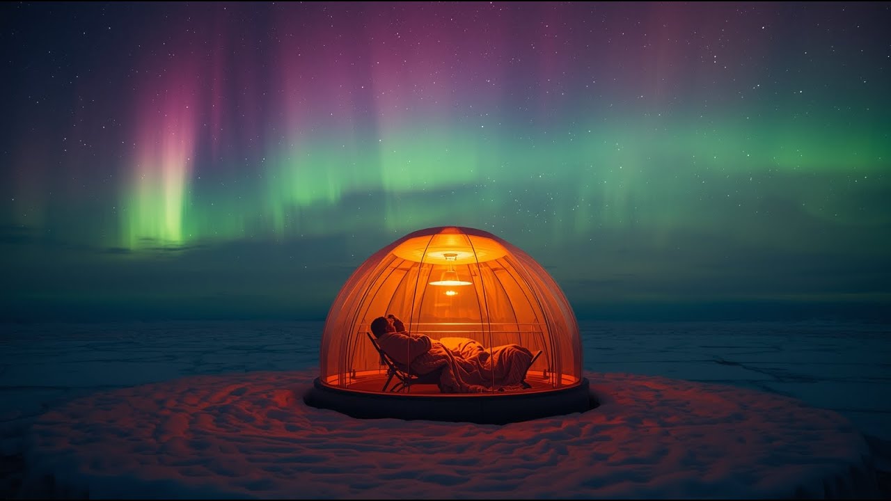 The Aurora Observatory 3-Hour Sleep Story for Adults , Deep Relaxation #AdultBedtime, #sleep, #asmr