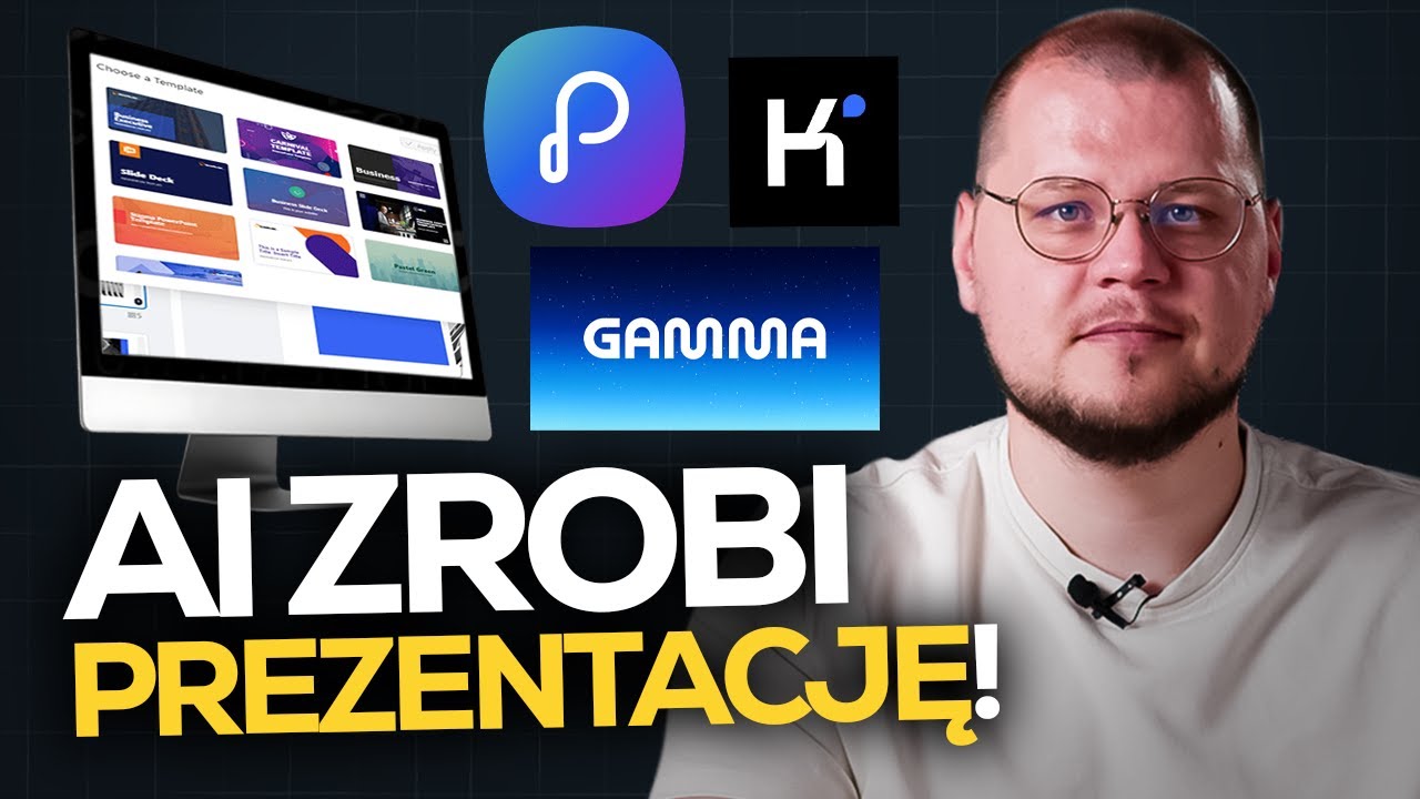 Narzędzia, kt&oacute;re tworzą PREZENTACJE za Ciebie w KILKA MINUT | Michał Barczak (Geekwork)