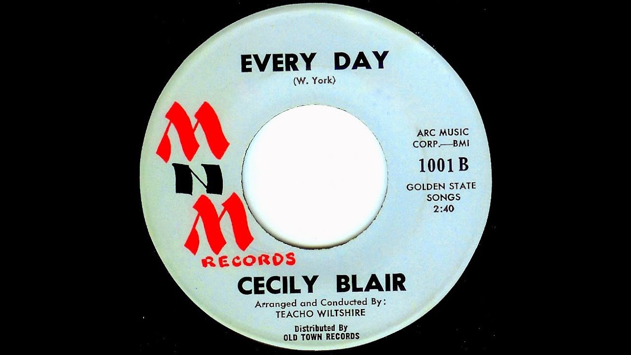 Cecily Blair  (Cissy Houston) - EVERY DAY  (1963)