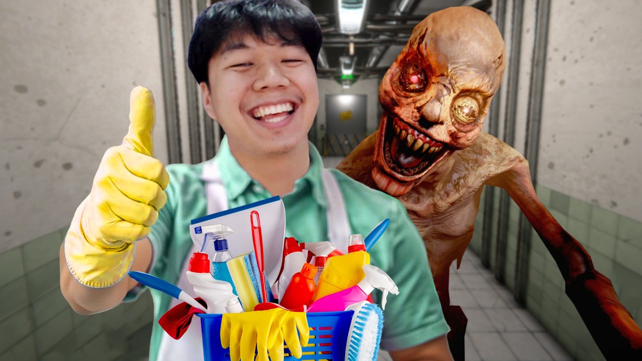 เกมทำความสะอาด + เกมผี = บันเทิง