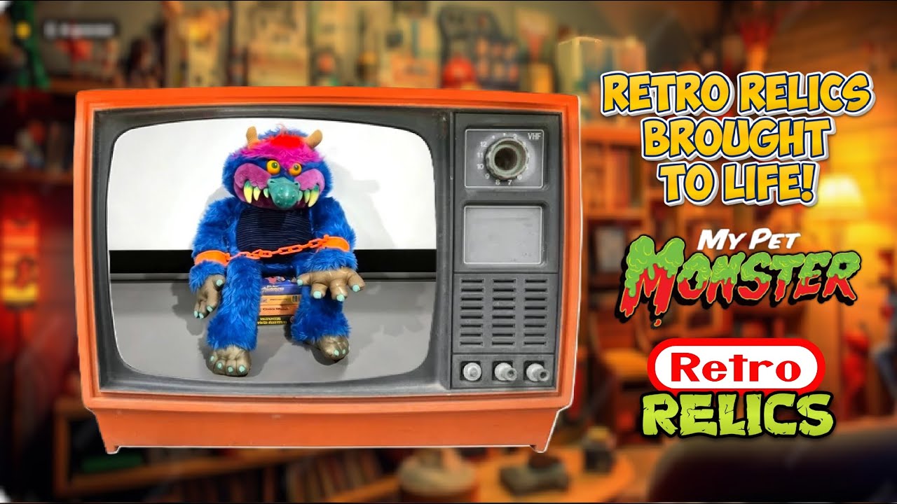 The 1986 My Pet Monster &ndash; A Classic 80s Plush Toy Icon Brought Back to Life!