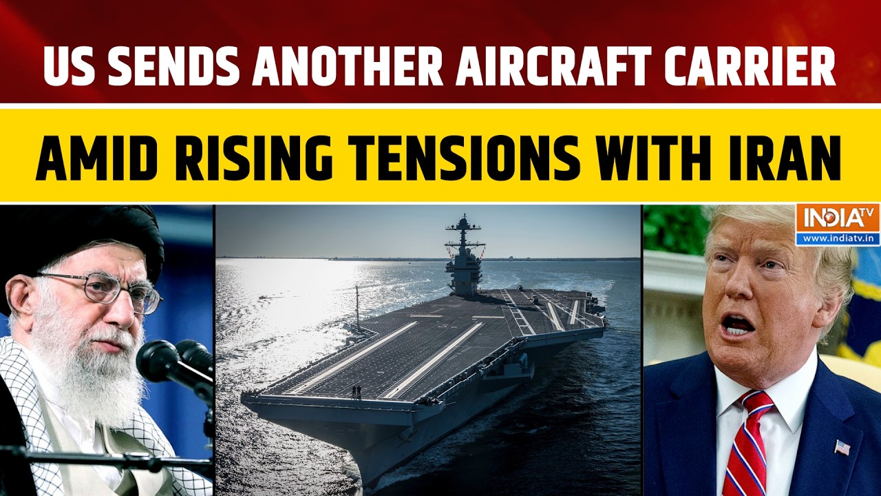 US Sends Second Aircraft Carrier to Middle East Amid Rising Iran Tensions