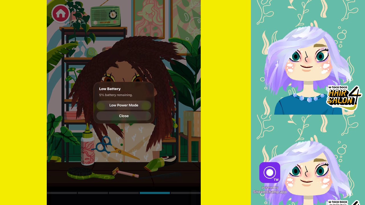LET’S PLAY TOCA BOCA  Hair Salon 4   #tocaboca #viral