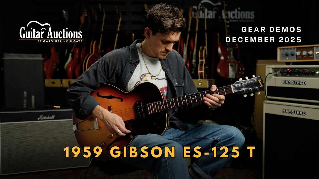 1959 Gibson ES-125 T | December 2025 Gear Demo | Guitar Auctions at GH