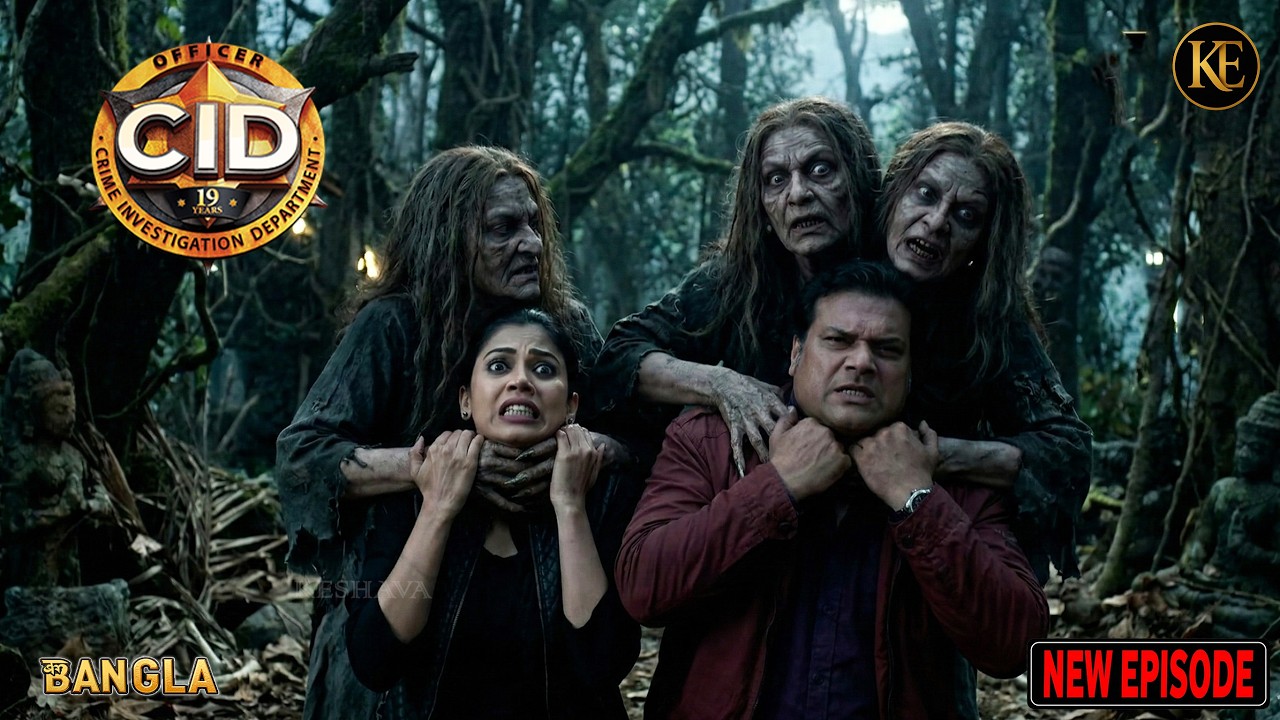 মৃত্যুর বনে শ্রেয়া এবং দয়া বনাম তিন মাথাওয়ালা ডাইনি! || CID || BANGALA | 2026