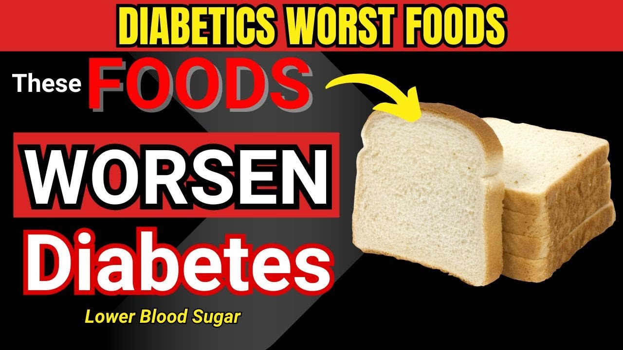 7 Foods Seniors with Diabetes MUST Avoid (Lower Your Blood Sugar)