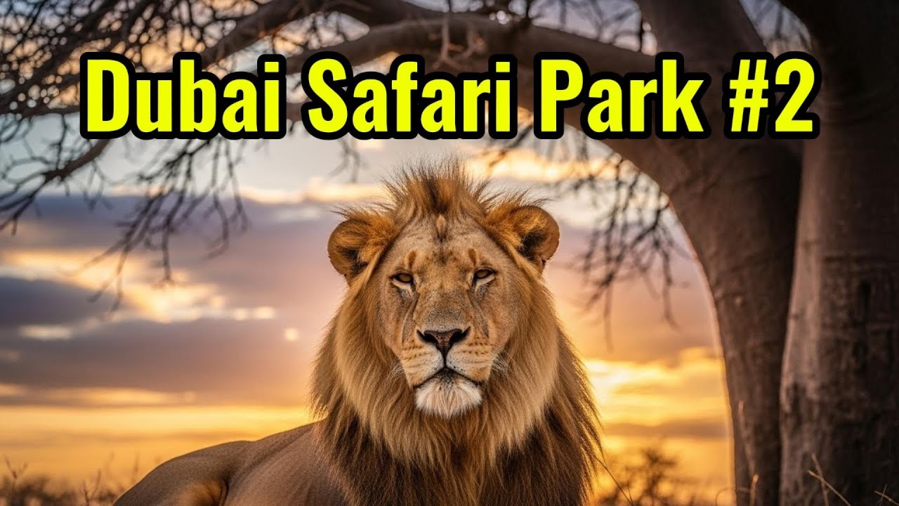 Meet the Animals of Dubai Safari Park I Walking Tour #2