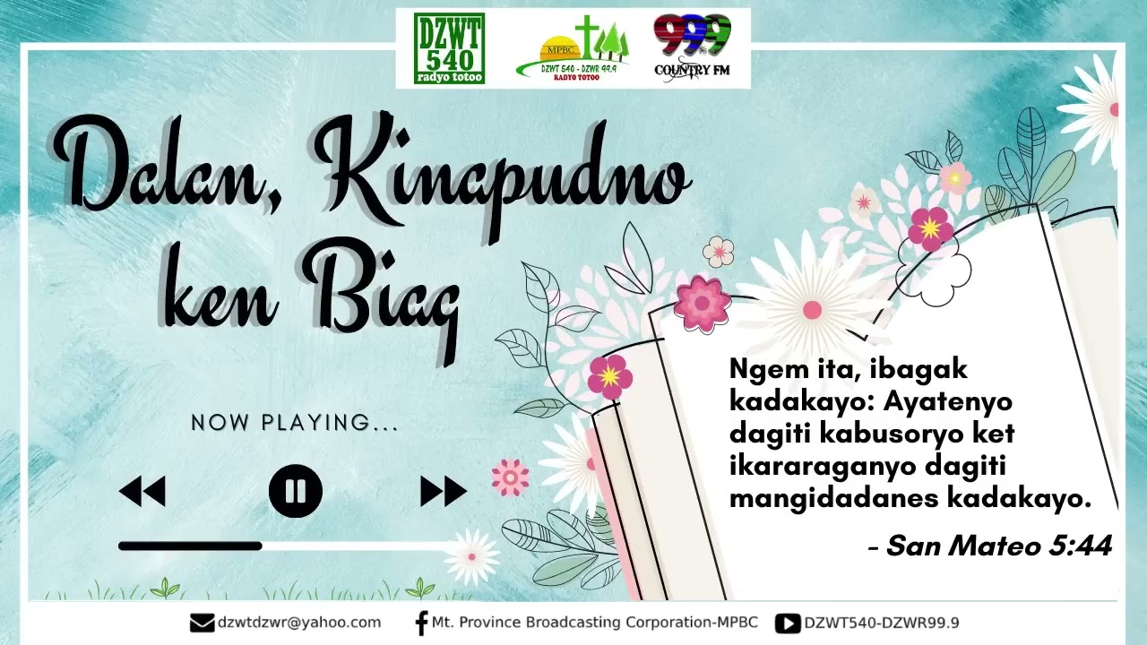 DALAN, KINAPUDNO KEN BIAG - Dec.01.2024