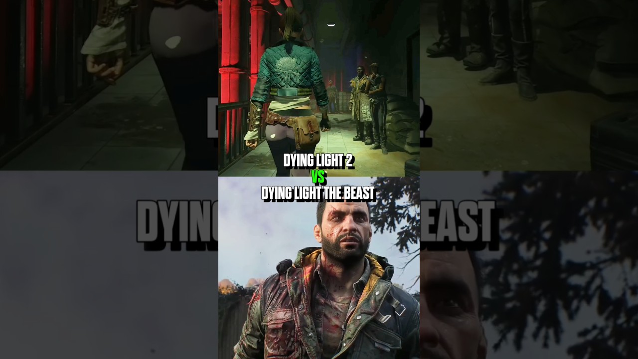 Dying Light The Beast vs Dying Light 2 #dyinglight2 #dyinglightthebeast #dyinglight #games #ps5