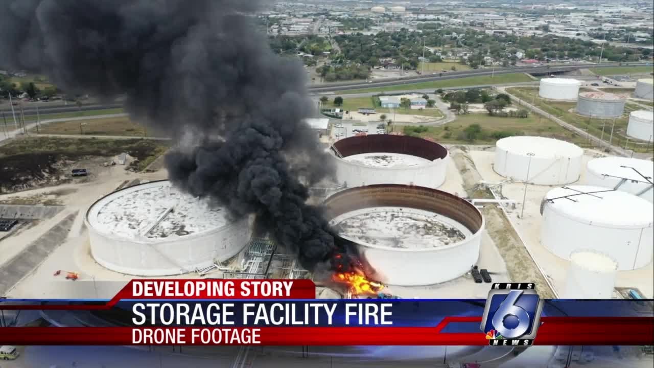 Magellan fire drone footage