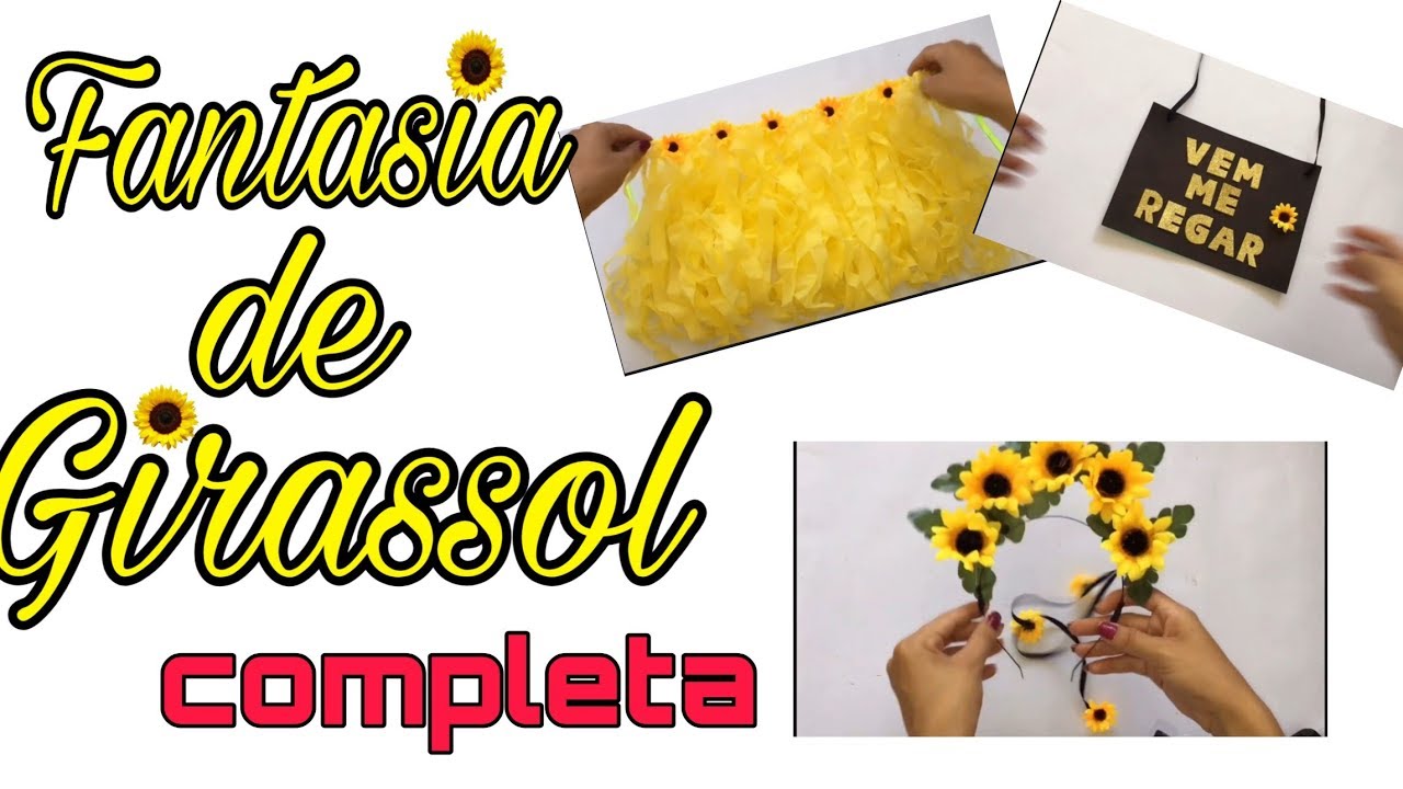 Como fazer fantasia de girassol para o Carnaval/SUZAN BOYER