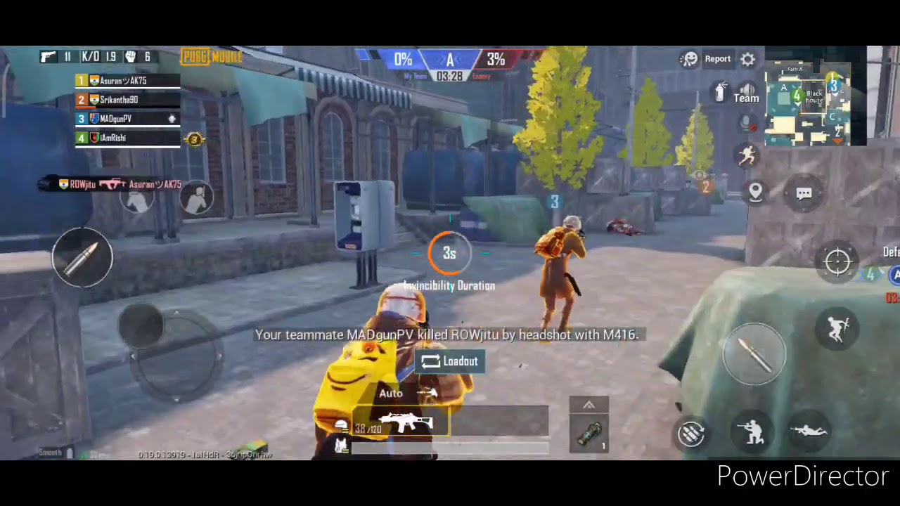 PUBG MOBILE #G&sup3; - Arena Domination with Assualt Rifle G36C Gun