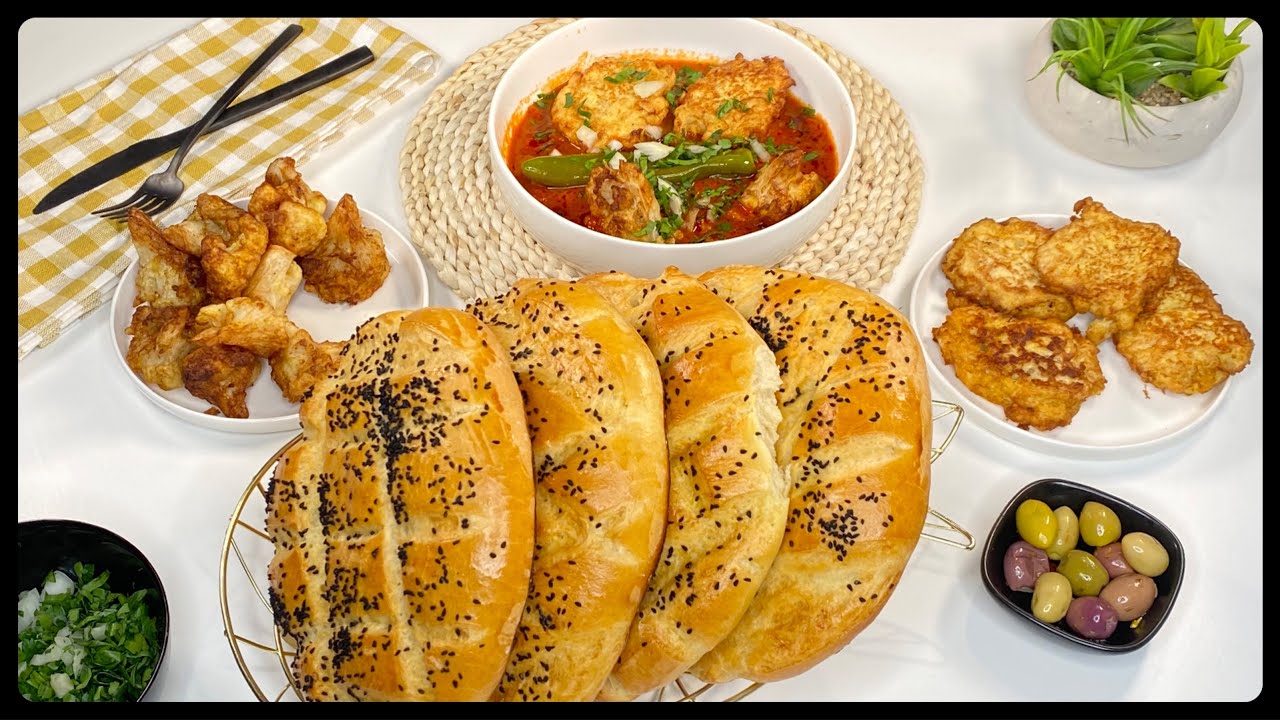 وصفة وجبة كاملة خبز مبسس و بروكلو بطريقتين مختلفين مع صلصة الطماطم.brocolis sauce tomate pain