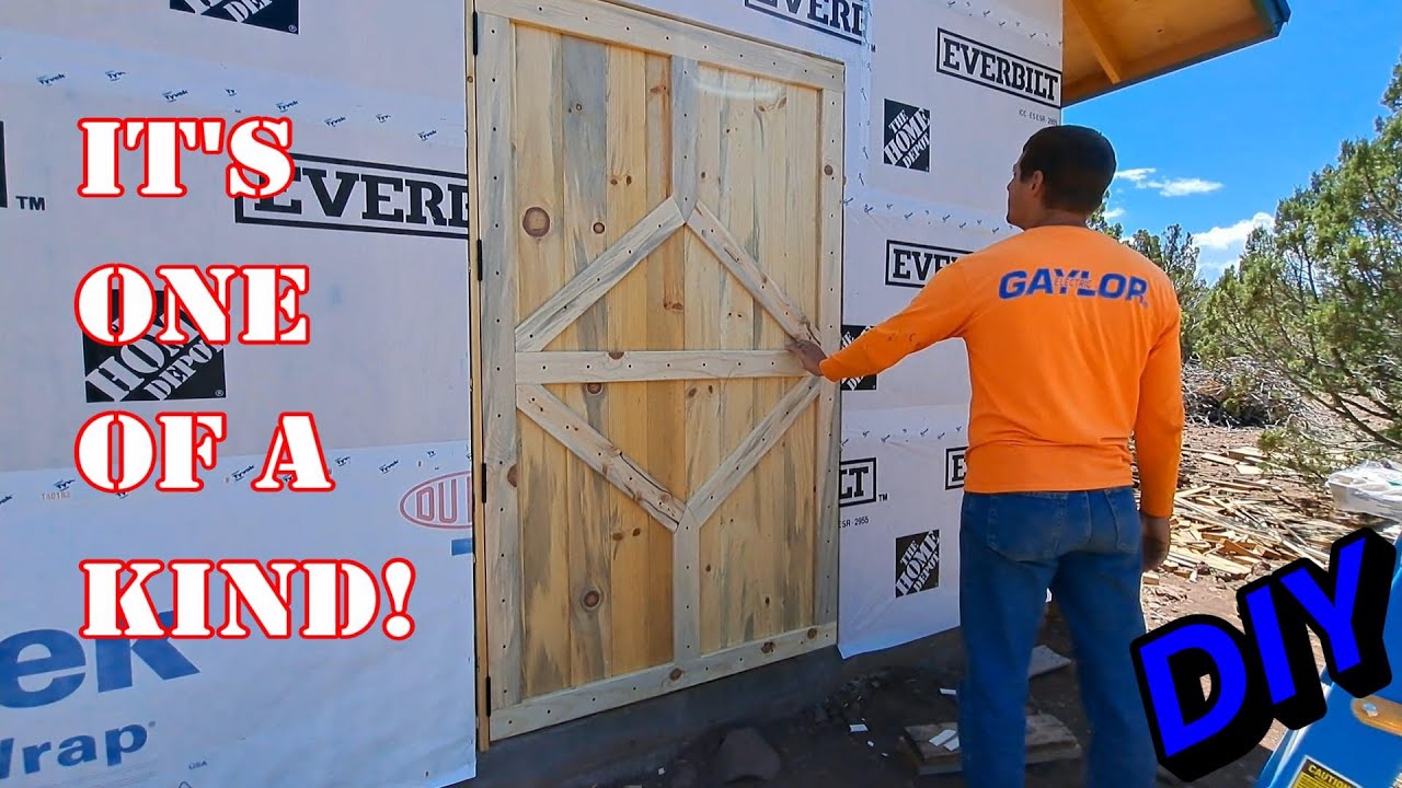 AMAZING 48" Shed Door and Jamb Build | Solar Shed
