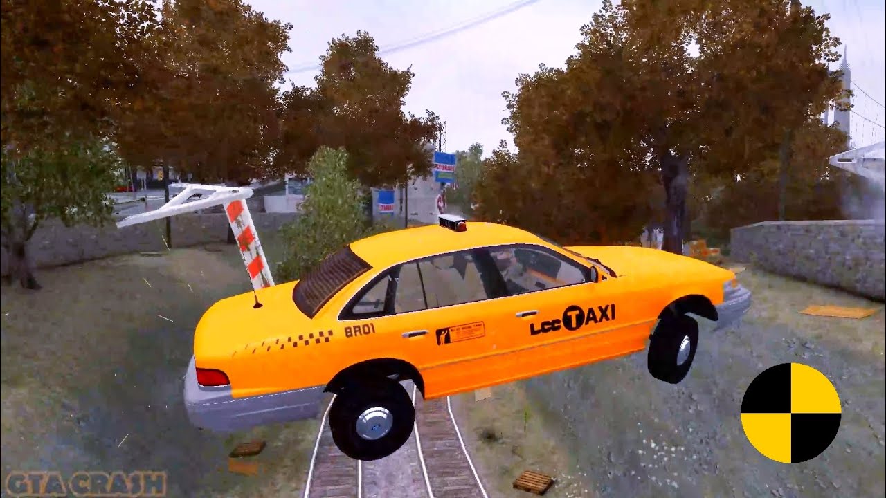 GTA 4 CRASH TESTING REAL CAR 44